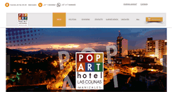 Desktop Screenshot of lascolinashotel.com